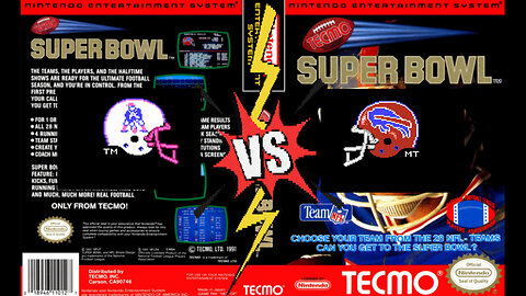 Tecmo Super Bowl - NES (Nazcas Last Son vs millan_1995) Online Matches