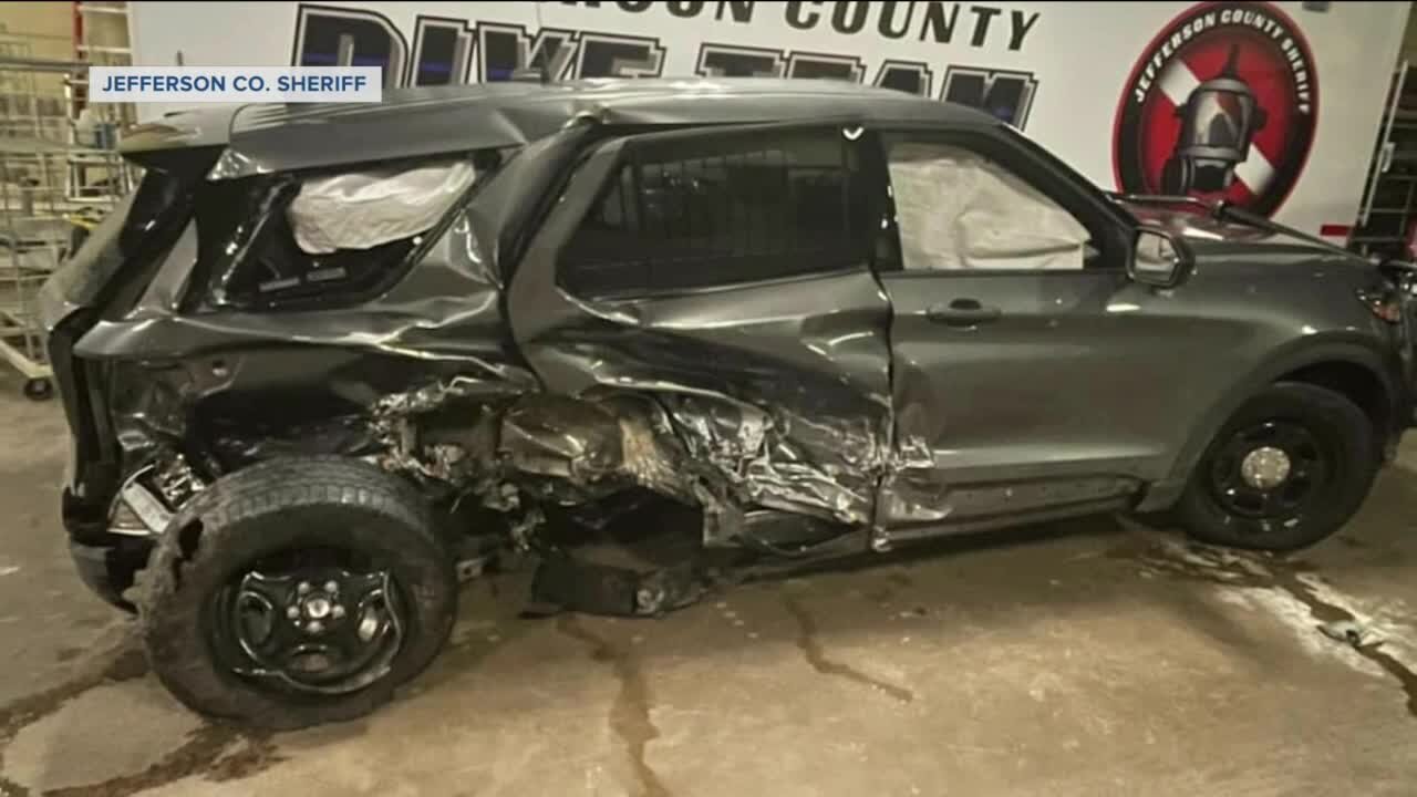 Seatbelt saves Jefferson County deputy's life