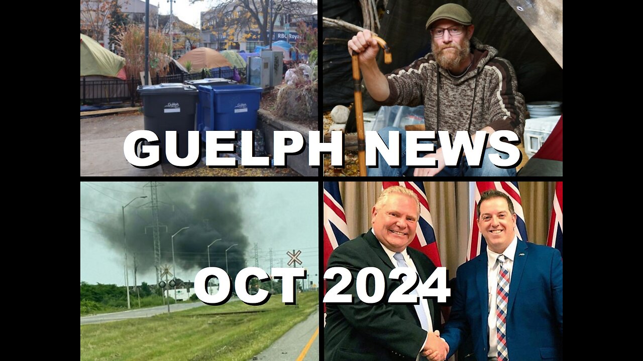 Guelph News: Safe Space Bylaw Enforcement, Criminalized Homeless, & Notwithstanding Clause | Nov '24