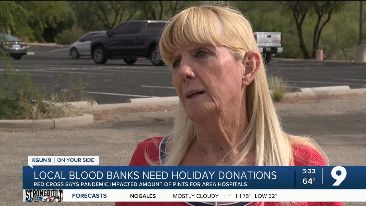Local blood banks need holiday donations