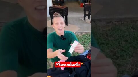 The STRANGEST Survival Bag Essential! 😂🎒 #shorts