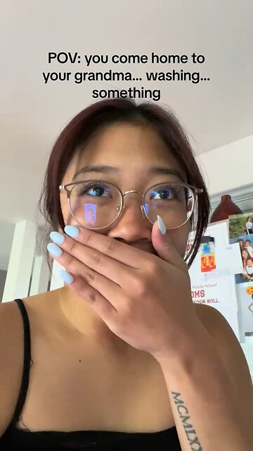 Grandma eats Cicadas!