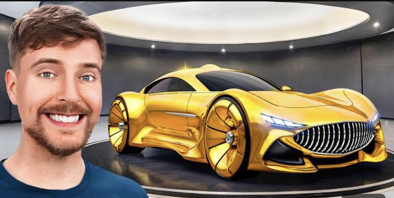 Mr beast $1 $100,000,000 Car!