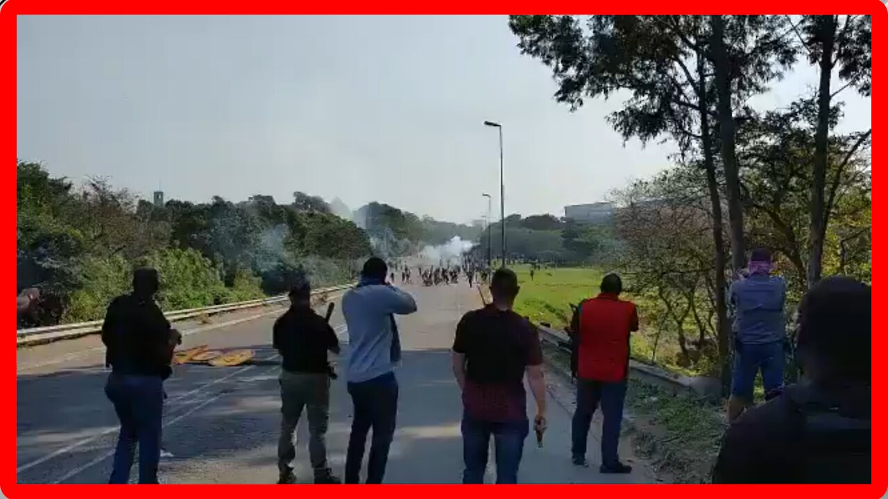 Armed Citizens Fire on Rioters in Durban, South Africa (Future of America?) - 2387