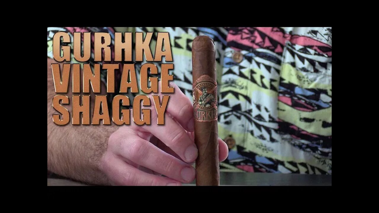 Gurkha Vintage Shaggy Unpackaging