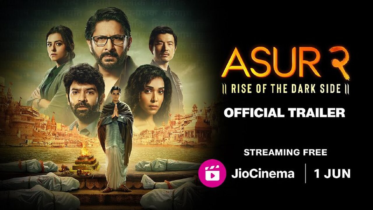 Asur 2 - Official Trailer _ JioCinema _ Arshad Warsi _ Barun Sobti _ Streaming Free 1 June