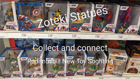 Zoteki Marvel Figures - Collect and Connect Battle Scenes *Rodimusbill New Toy Sighting*