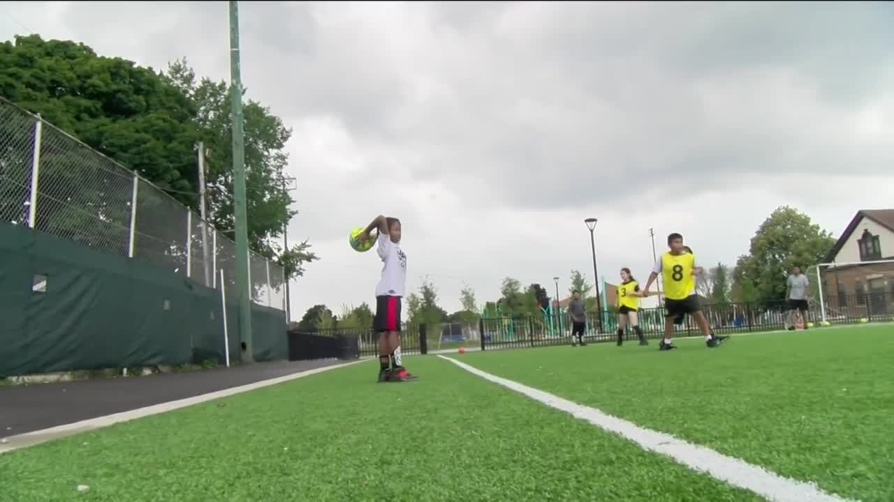 Milwaukee Rec summer soccer camp keeping kids active