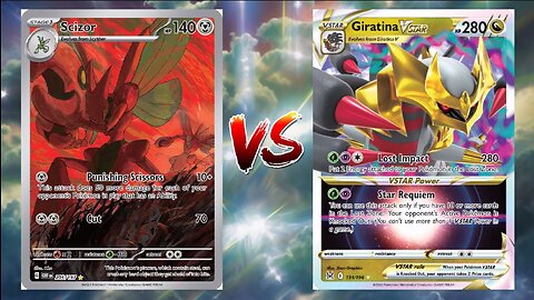 Pokemon TCG Live Scizor Barbaracle VS Giratina VSTAR!!