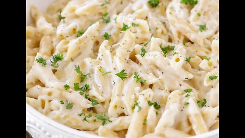 White sauce pasta /simple and easy /super yummy