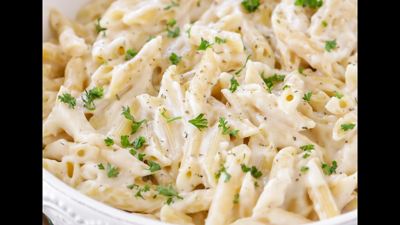 White sauce pasta /simple and easy /super yummy