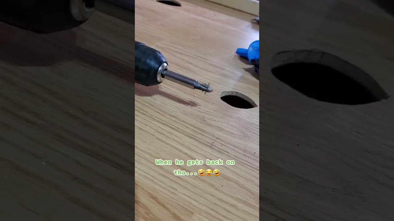 Bug spinning on drill #shorts