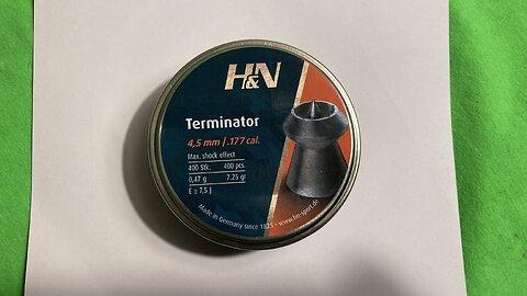 TERMINATOR PELLETS FULL TEST