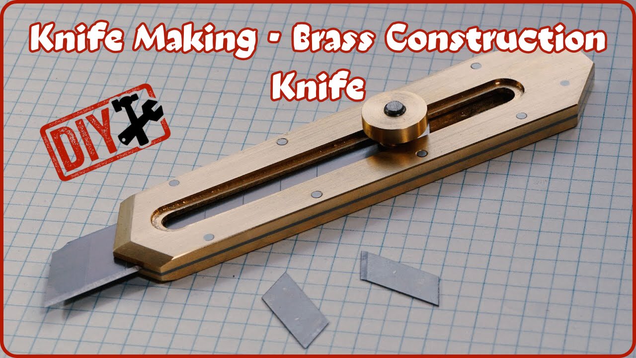 Knife Making - Brass Construction Knife