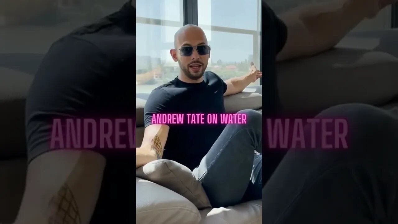 Andrew Tate on water #Shorts