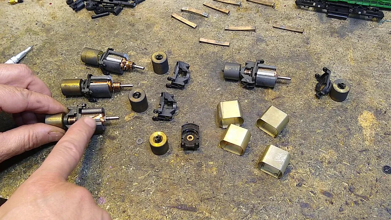 Athearn SD45 GP35 rebuild part 5 motor restore