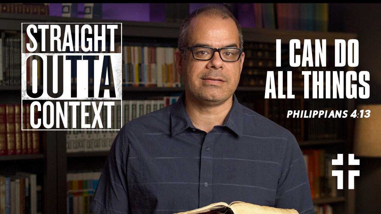 I Can Do All Things Through Christ (Philippians 4:13) | Straight Outta Context | Jon Benzinger