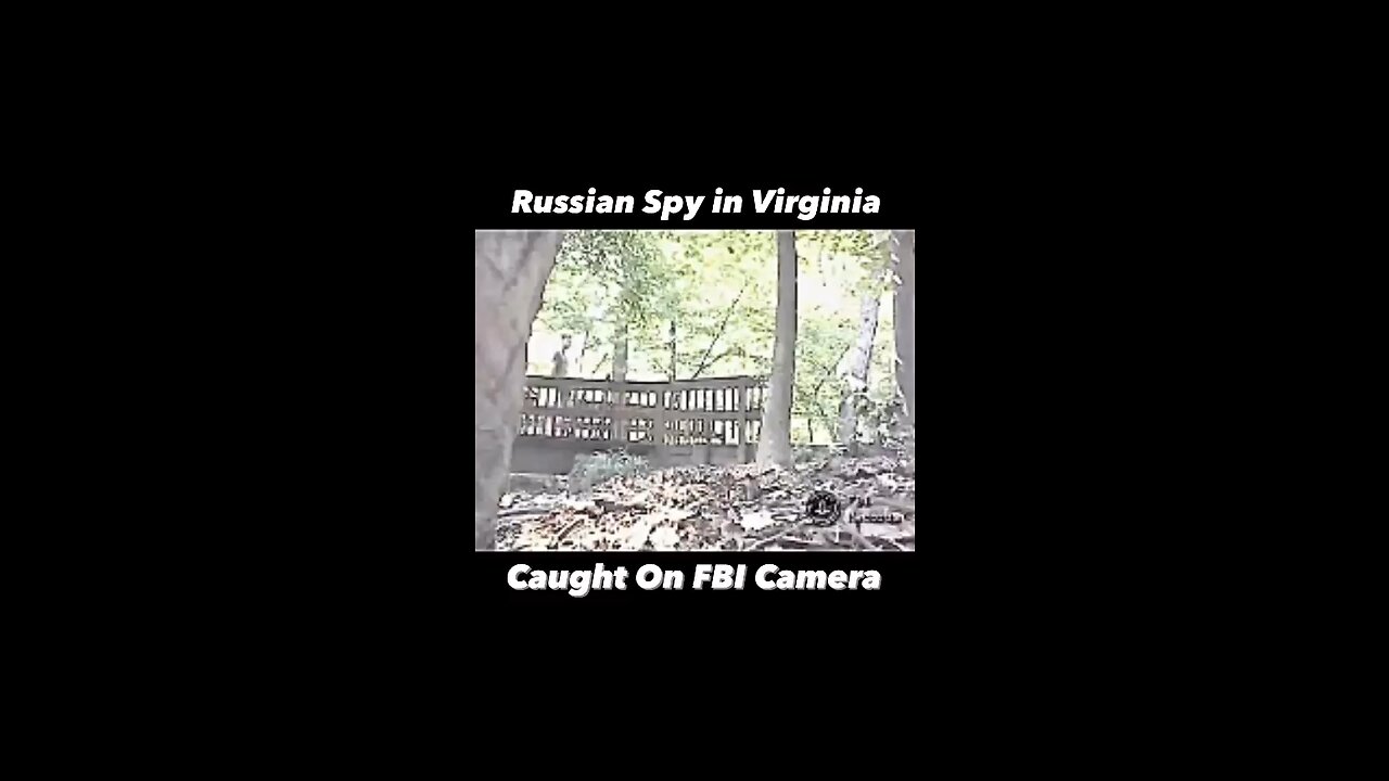 Russian spy in the US πΊπΈπΊπΈ caught on camera π³β