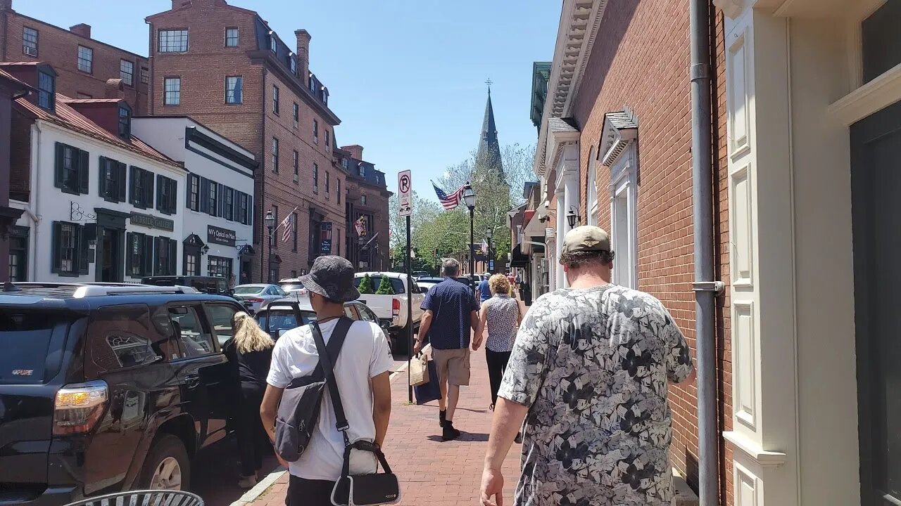 downtown Annapolis MD- town walk