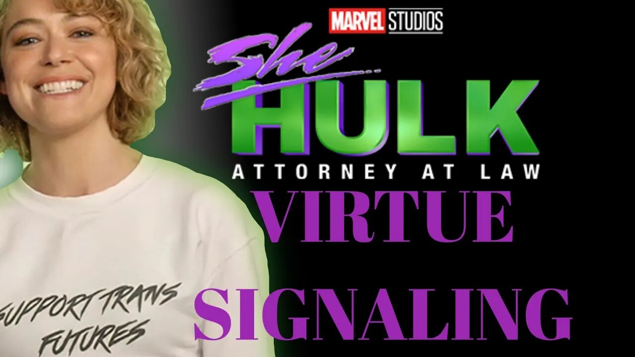 Tatiana Maslany virtue signaling in She Hulk promo