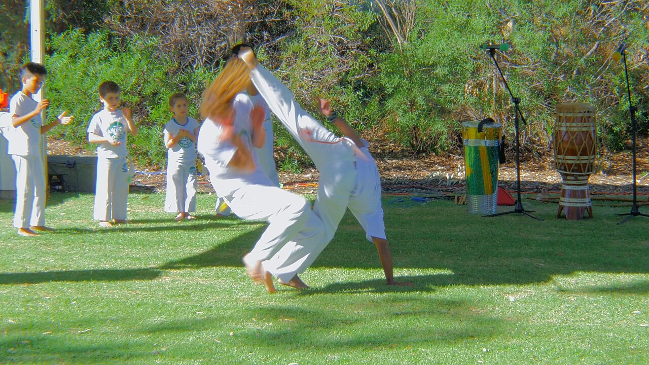 Capoeira Ancestrais Group Action Brazilian Martial Arts Perth Australia