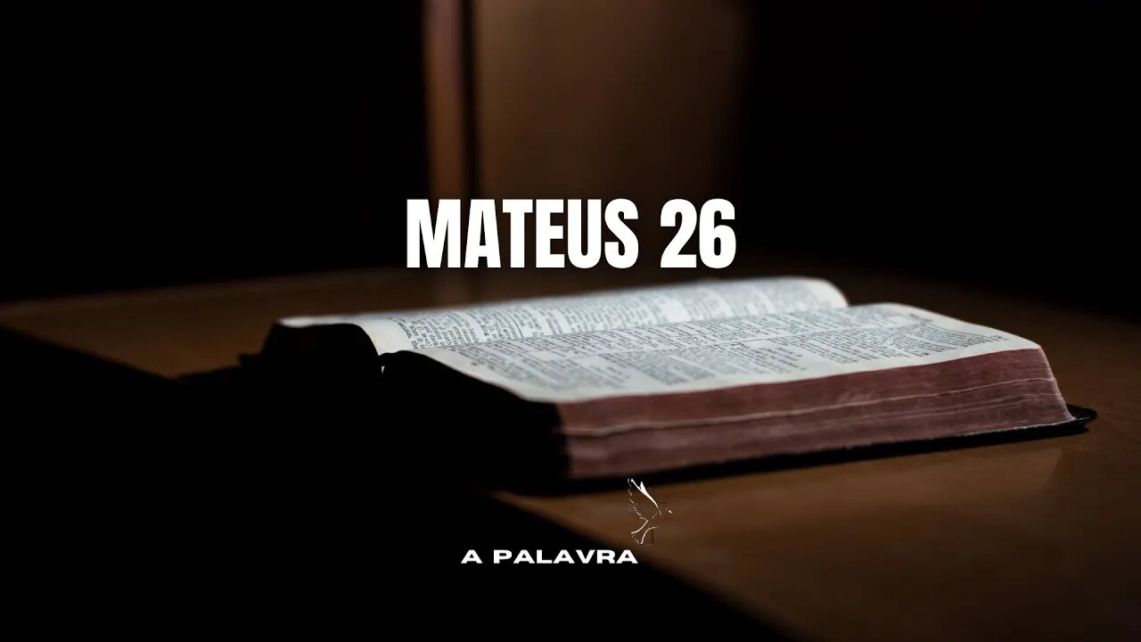 MATEUS 26 - Bíblia Falada A Mensagem [Eugene H Peterson]