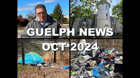 Guelph News: Mayor's Tax Increase Pitch, Housing Cost Crisis, & Tents in Preservation Park | Oct '24