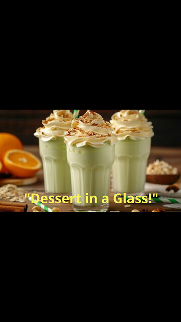 "Creamy Pistachio & Saffron Smoothie: A Dessert in a Glass That Nourishes!"