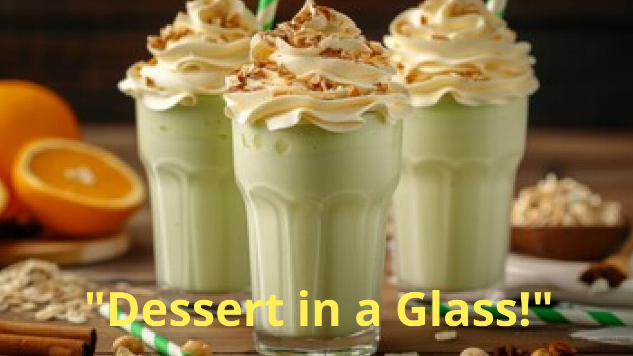 "Creamy Pistachio & Saffron Smoothie: A Dessert in a Glass That Nourishes!"