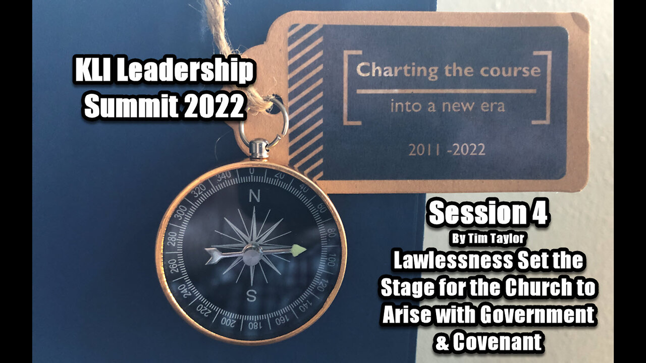 Leadership Summit 2022 Session 4 - The Power of Covenant to Combat Lawlesness