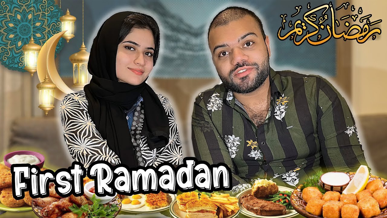 Our First Ramadan Together ❤️ | Halal Food Mil Gaya 🤤