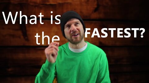 What is the fastest thing?