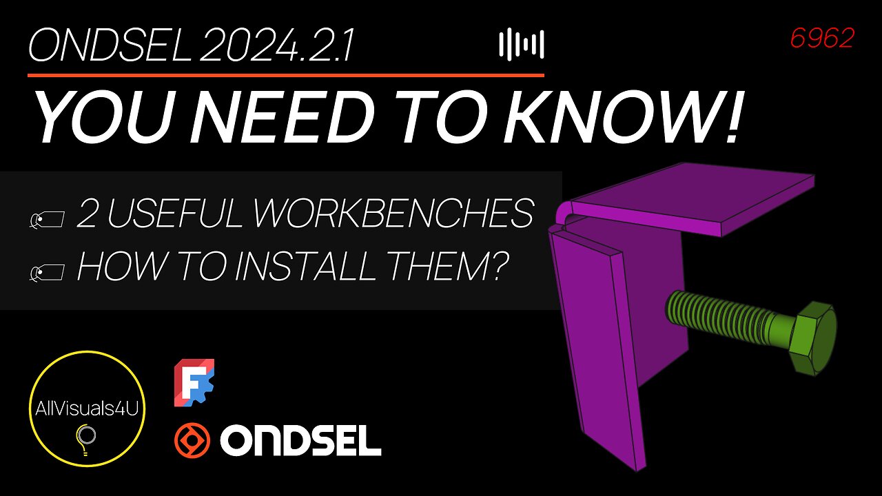 🧱 2 USEFUL Ondsel Workbenches - FreeCAD Addon Manager - FreeCAD Install Workbench