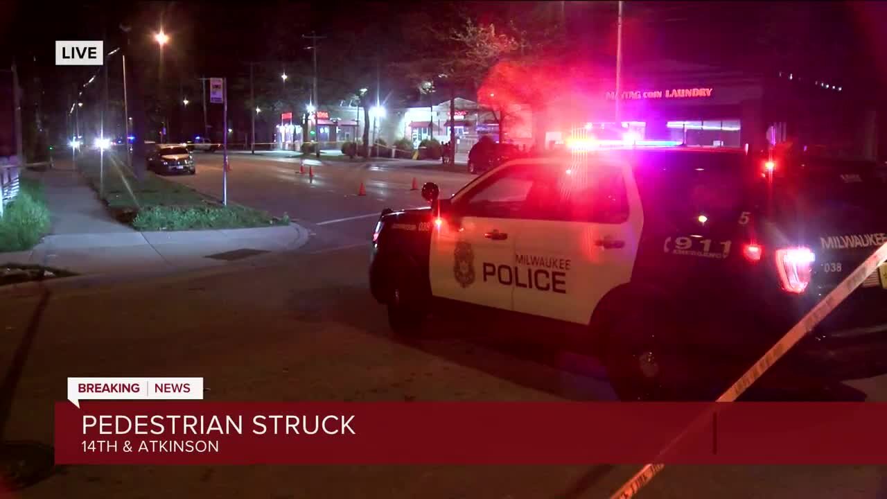 Pedestrian struck by driver near 14th and Atkinson