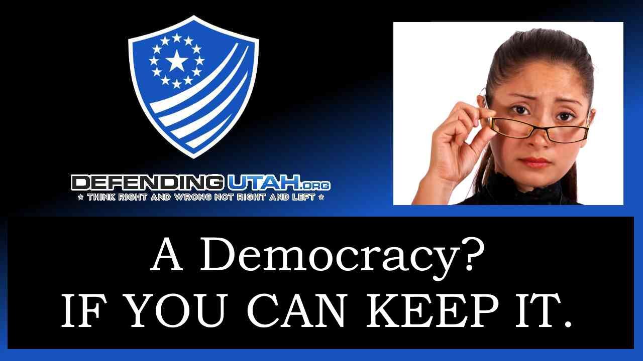 A Democracy? If You Can Keep It. Save Our Elections.