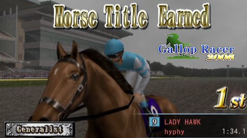 Lady Hawks Second Ability evolved - Gallop Racer 2006