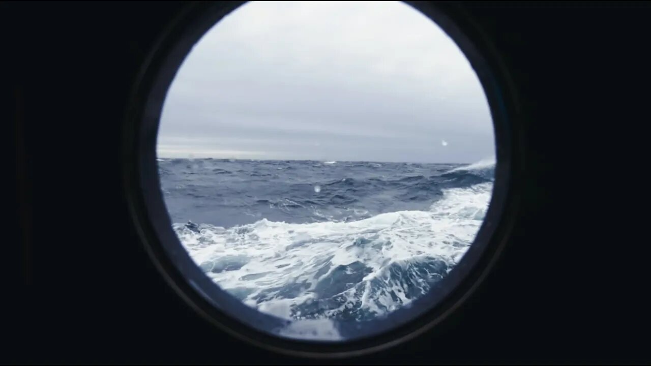 Mad Storm at Sea | In The Ships Cabin While The Storm Rages Outside 4k Deep Sleep Whte Noise Sounds