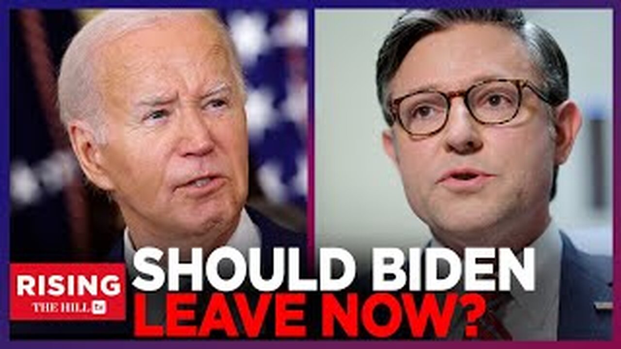 Could Biden Be REMOVED FROM Office Via 25th Amendment?! Speaker Johnson WEIGHS In