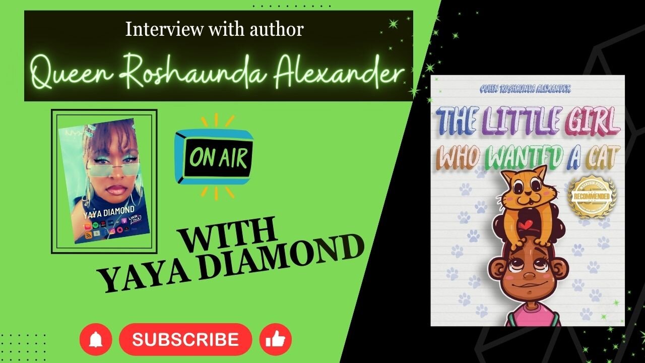 Interview with author Queen Roshaunda Alexander -Children book author