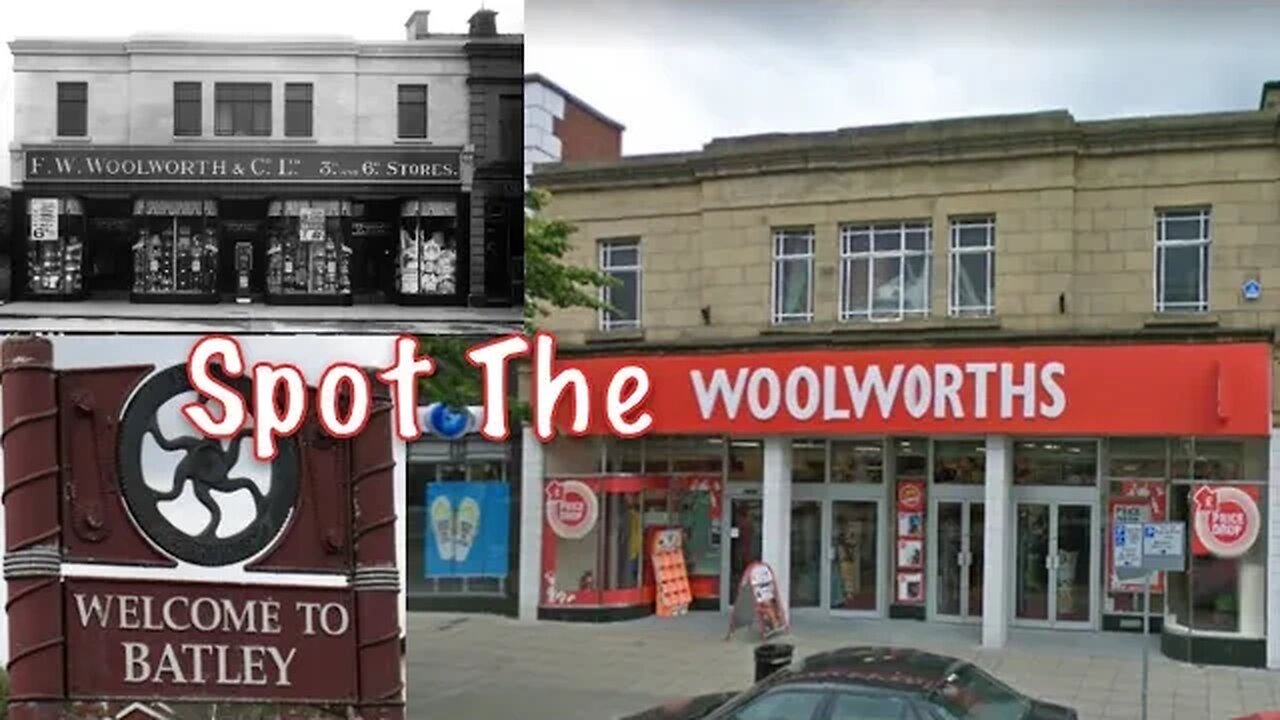 Winter Walk In Batley to Spot The Woolworths