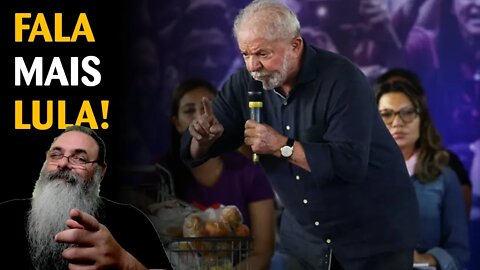 Lula confirma CANDIDATURA dia 7 e continua falando: quanto mais fala, melhor para BOLSONARO