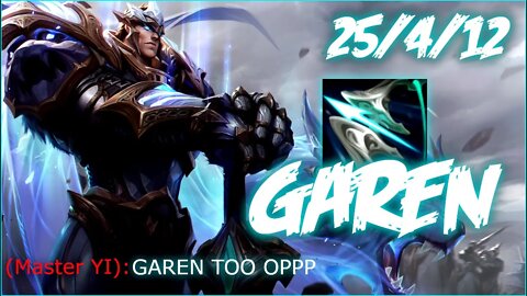 HOW DID I GET AWAY WITH THIS?! (S12 GAREN GAMEPLAY)