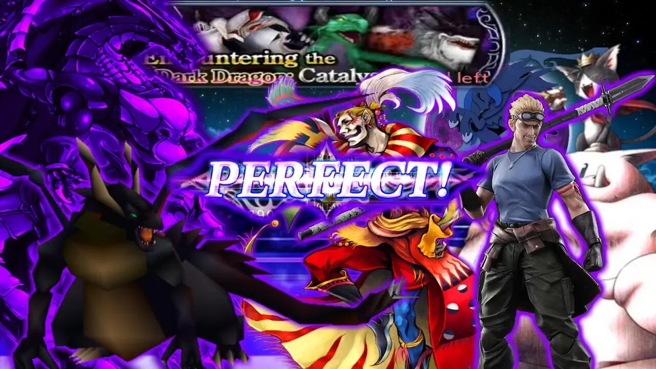 Cid Highwind takes on the Dark Dragon in "DARK DRAGON CATALYST"