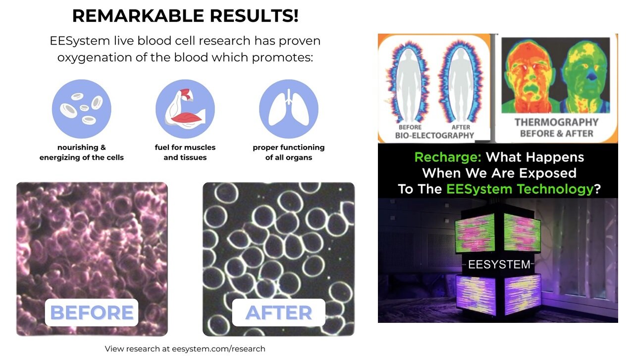 UNIFYD HEALING EESystem: Live blood analysis - Testimonial submissions - Scalar waves