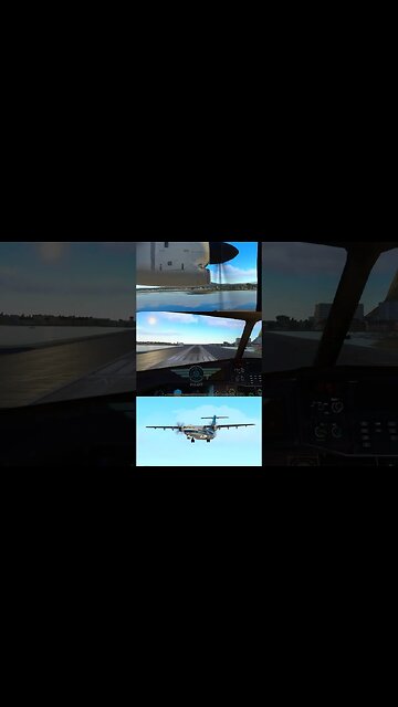 Landing down #atr72 #aviation #shorts