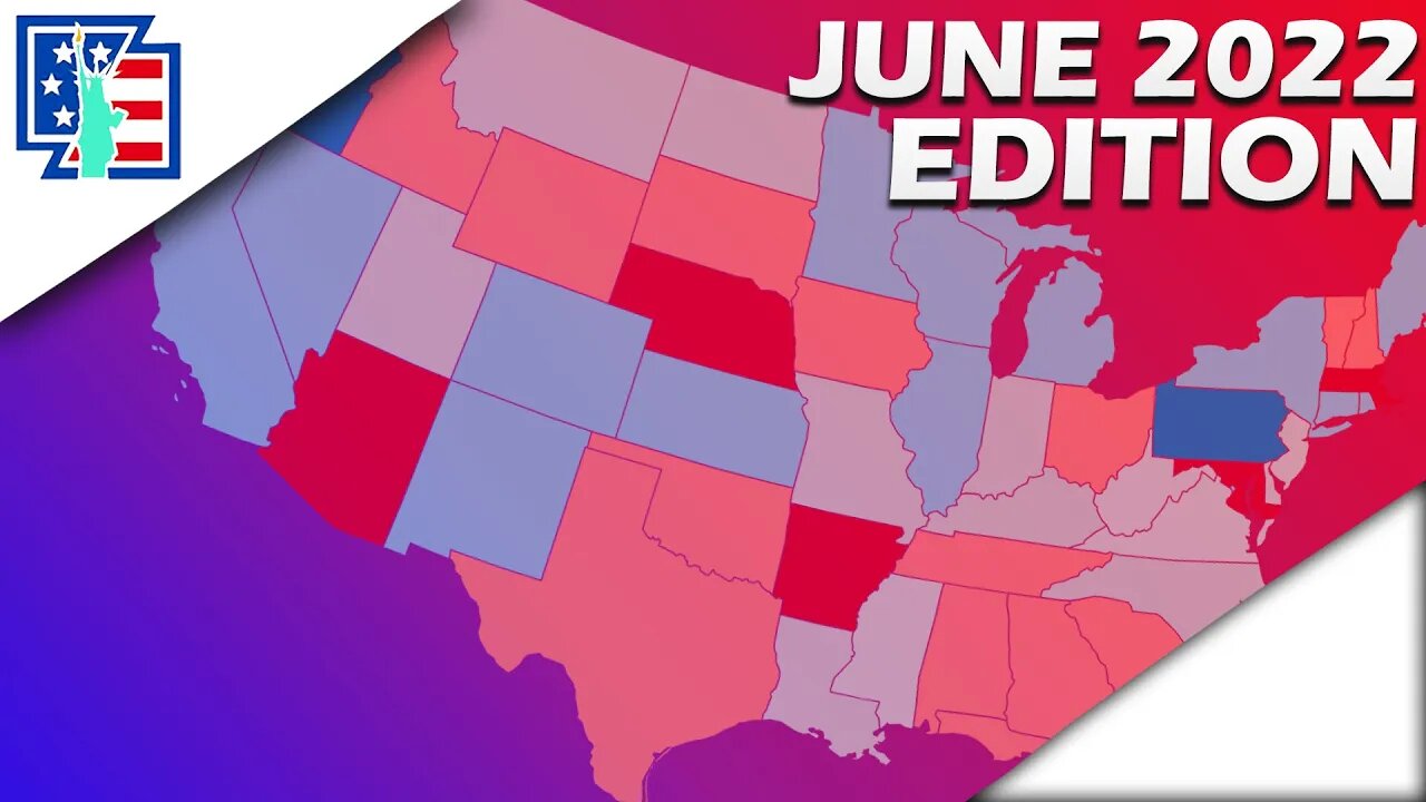 2022 Gubernatorial Analysis and Prediction [June 2022 Edition]