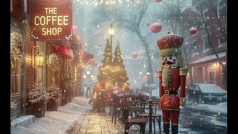 The Nutcracker Christmas Jazz Music Ambience by Coffee Shop