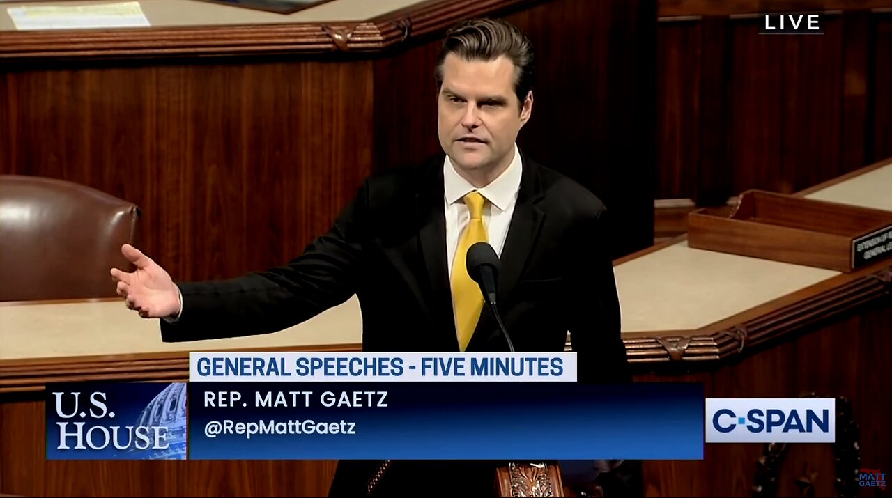 Matt Gaetz: What secret side deal did Speaker McCarthy make with Joe Biden on Ukraine?