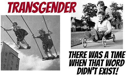 Transgender...How DO little kids know what that word means?