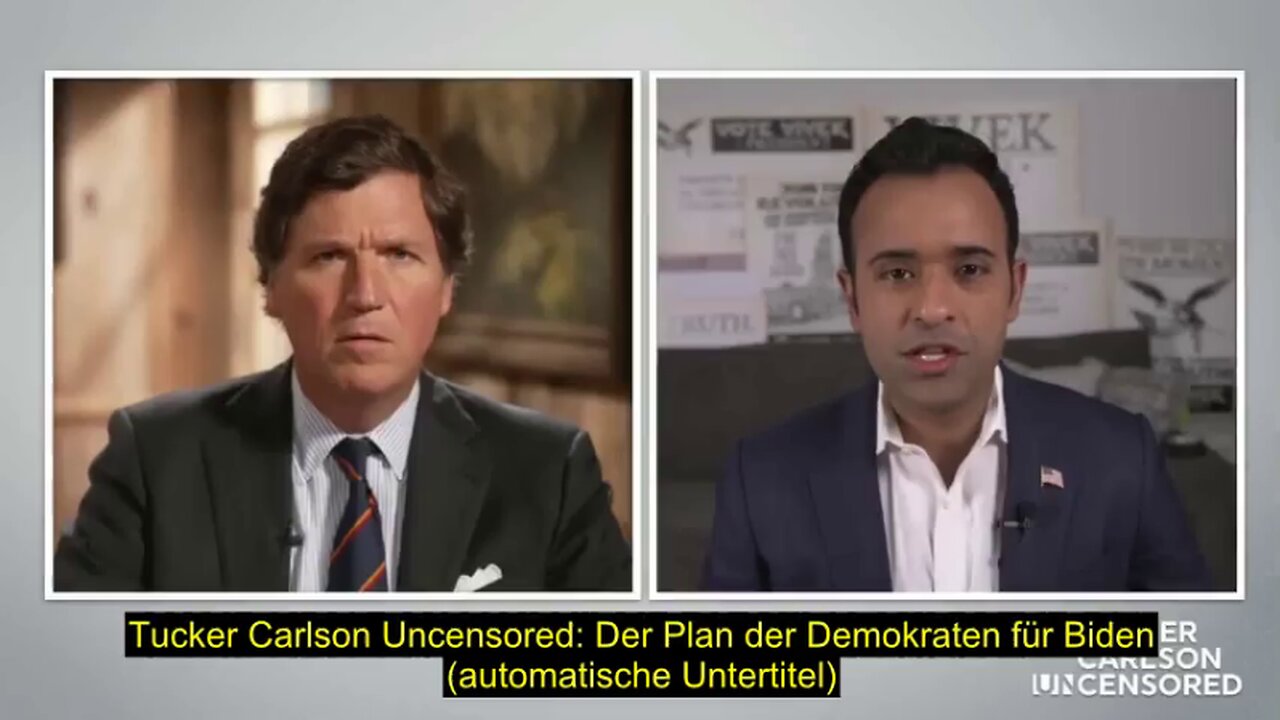 Tucker Carlson Uncensored: Der Plan der Demokraten für Biden (automatische Untertitel)